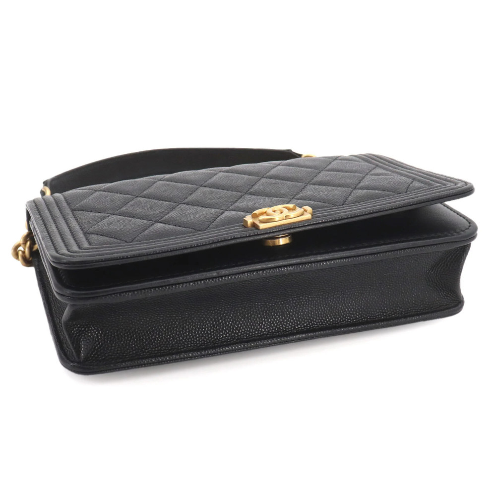 CHANEL Authentic Black Caviar Leather Wallet - Picture 4 of 10